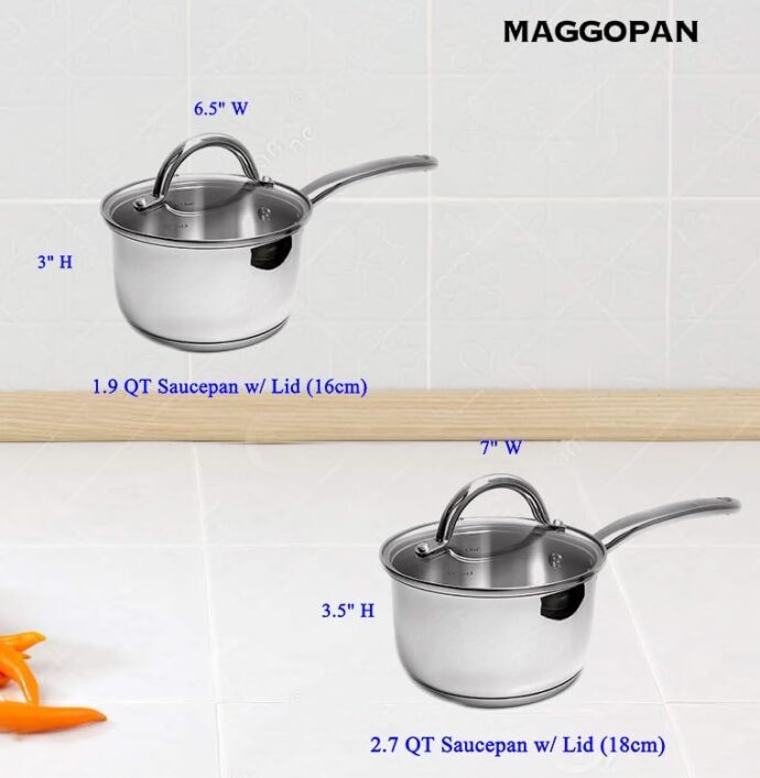 Stainless Steel Saucepan - Image 2