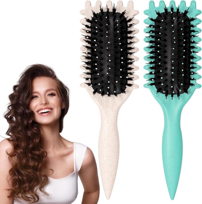 2Pack Curly Hair Brush