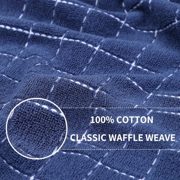 Smiry 100% Cotton Terry Kitchen Towels - Image 2
