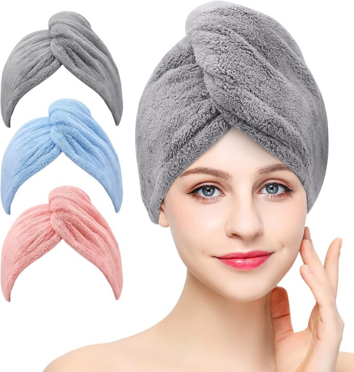Microfiber Hair Towel