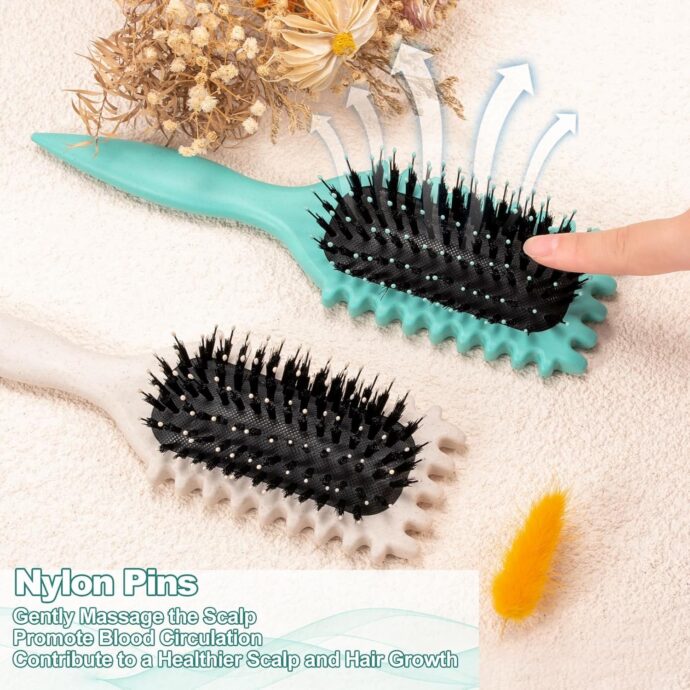 2Pack Curly Hair Brush - Image 4