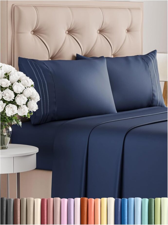 Queen-size-4-piece-sheet-set
