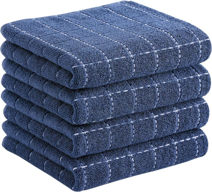 Smiry 100% Cotton Terry Kitchen